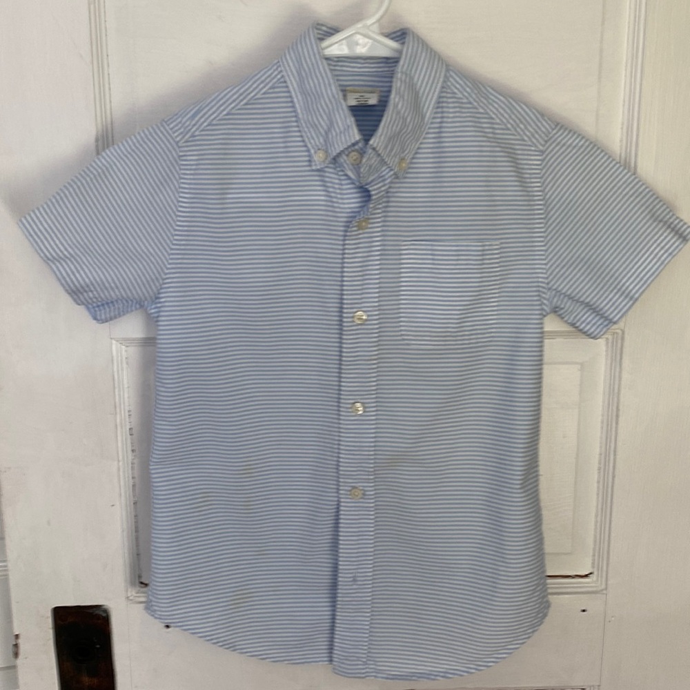 Crew Cuts Boys Button Down Shirt size 6/7